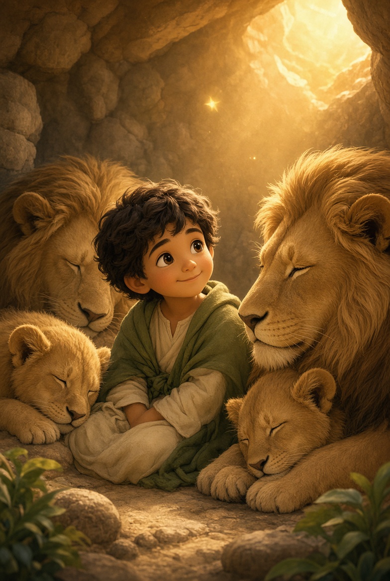 Daniel na cova dos leões
